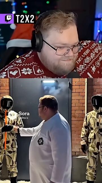 СТРАУСИНЫЕ ЯЙЦА 😁 - #t2x2 #т2х2 #twitch #реакция #юмор #мем #shorts смотреть онлайн