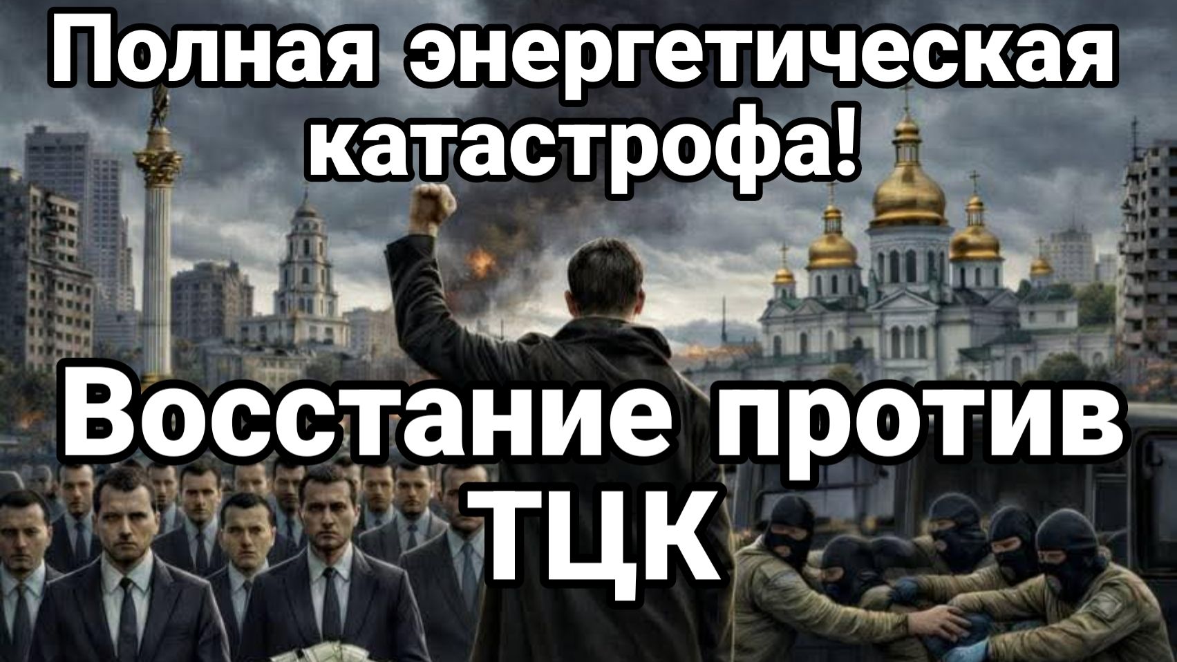 ПОЛНАЯ ЭНЕРГОКАТАСТРОФА В УКРАИНЕ ЖЕНСКОЕ ВОССТАНИЕ ПРОТИВ ТЦК смотреть онлайн