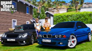 ОПЕРСКАЯ ЕЗДА В GTA 5 - BMW E39 В ИДЕАЛЕ ПРОТИВ MERCEDES W211! ШАШКИ НА БМВ И МЕРСЕ ПО ГОРОДУ🌊ВОТЕР