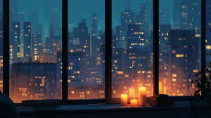 Музыка для расслабления и фона | Ночной город Relax Ambient Techno