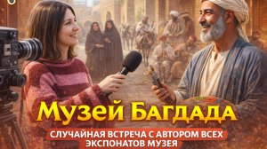 Музей Багдада. Случайная встреча с автором всех экспонатов музея.