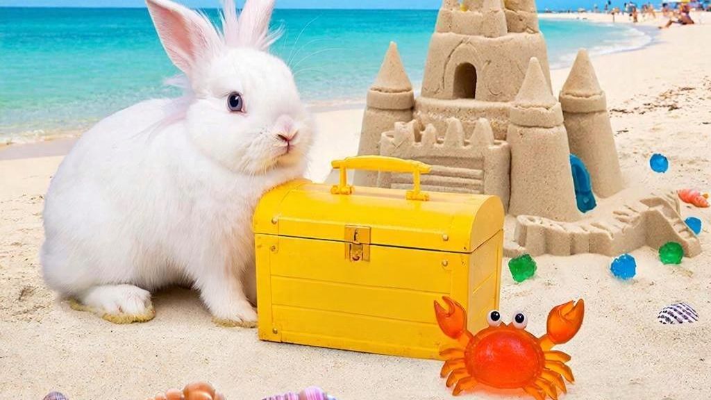 Лето начинается! 🏖️ Строим замок из песка и ловим крабов! 🦀 смотреть онлайн