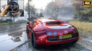 Bugatti Veyron мощностью 1470 л.с. | Forza Horizon 5 | геймплей с рулём Logitech G29