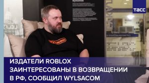 Издатели Roblox заинтересованы в возвращении в РФ, сообщил блогер Wylsacom
