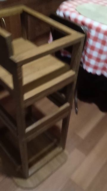 Детский складной стол со стульчиком своими руками