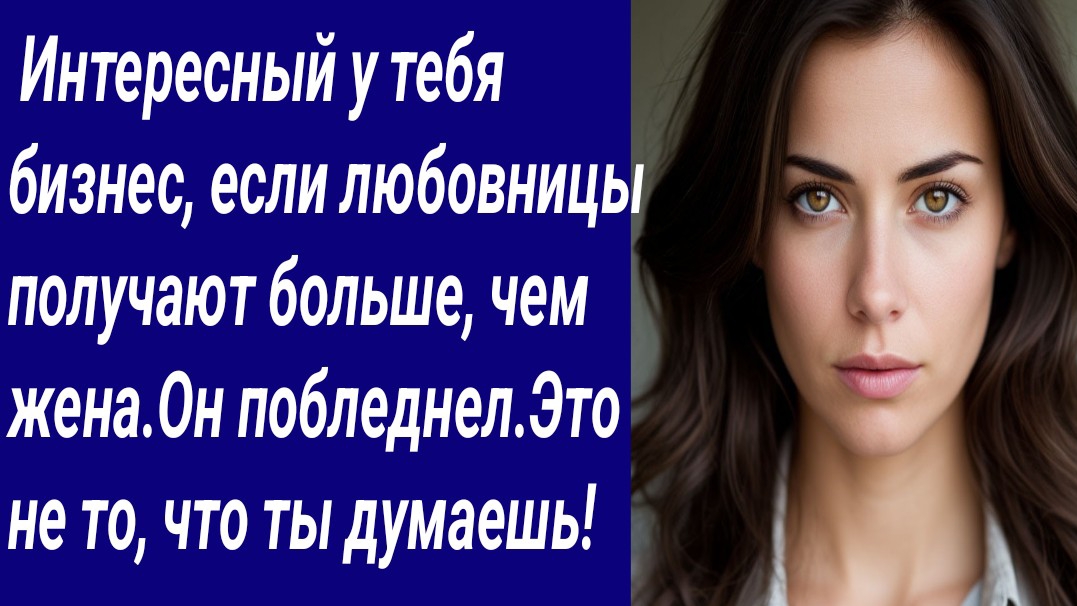 Истории со Смыслом/ Интересный у тебя бизнес, если любовницы получают больше, чем жена/Аудиорассказ Истории со Смыслом/ Интересный у тебя бизнес, если любовницы получают больше, чем жена/Аудиорассказ