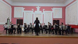 А. Денисов Концертная пьеса на фольклорную тему Красноярского края "Марусенька пшаниченьку жала"