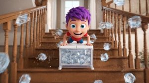 ⛷️ Олимпиада в подъезде: Зигги открывает сезон! ❄️🏠