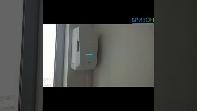 Tion Bio X вывод в откос окна