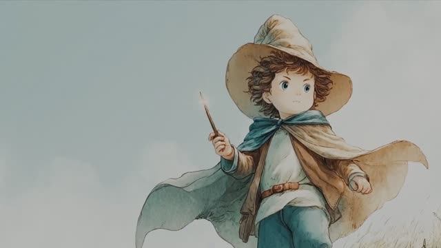 Веселая детская песенка... Маленький волшебник - добрый чародей смотреть онлайн