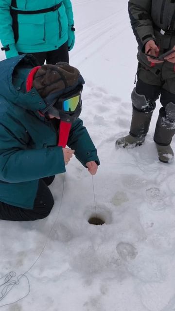 Щука на жерлицу в Карелии. 04