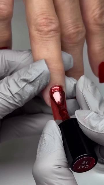 Кошачий глаз, как идеальный маникюр к 14 февраля #маникюр #shorts #мастерманикюра #manicure #ногти смотреть онлайн