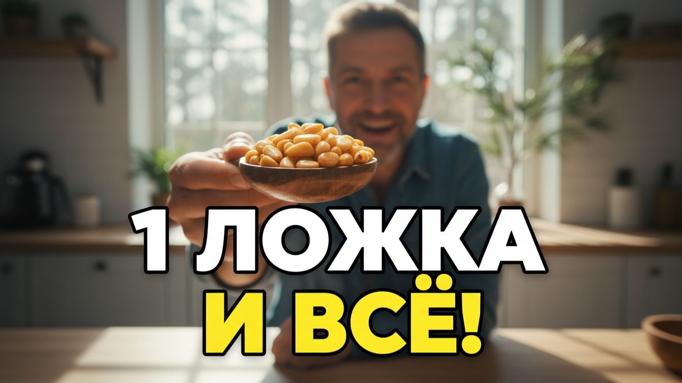 Скрытая сила кедровых орехов, СЕКРЕТ ИММУНИТЕТА: 1 ложка кедровых орехов изменит всё!