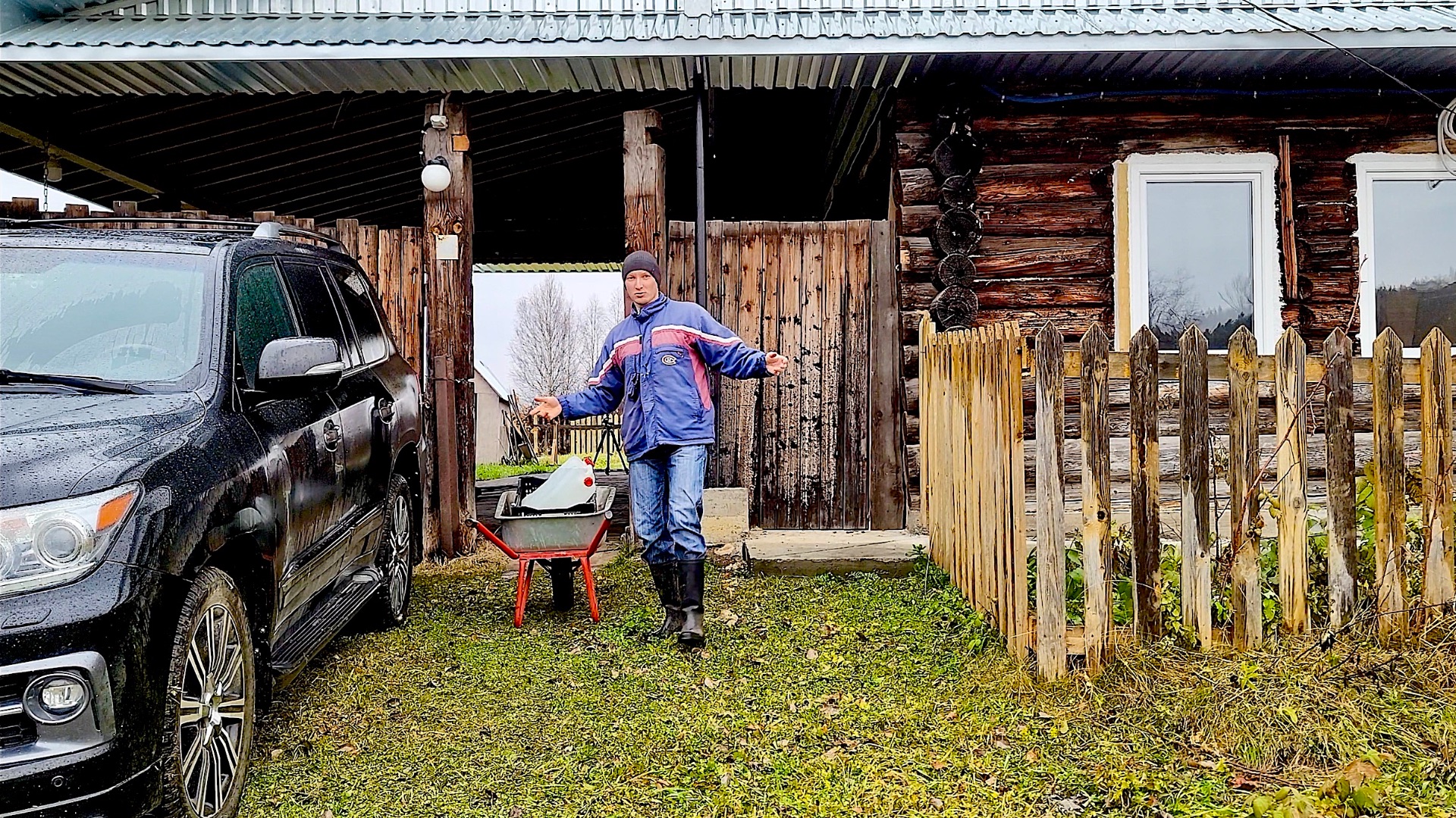 Мы опять в деревне | Деревенская тишина | Заготовка дров | Плов на костре | Нашли карьер | Рыбалка смотреть онлайн
