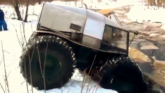 Покорители бездорожья: вездеходы на шинах низкого давления смотреть онлайн