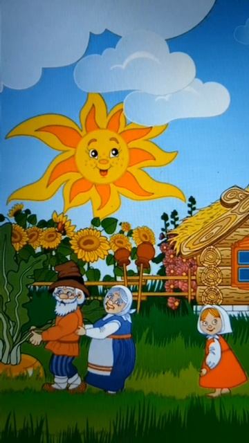 Народная сказка Репка. Читает Резникова. Ю.