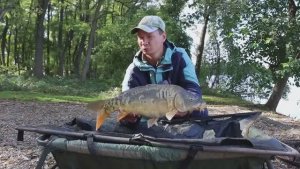 Осенний Flat-Feeder рыбалка на карпа