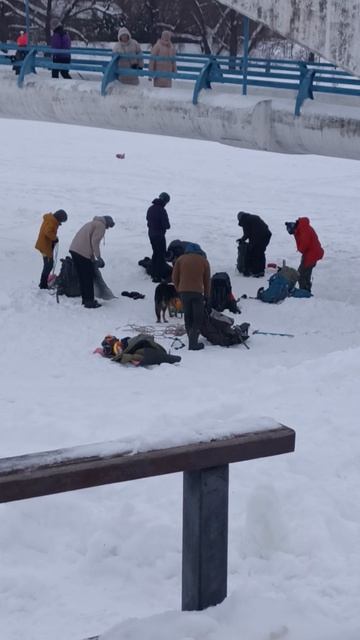 ТРЕНИРОВКА В МОРОЗ