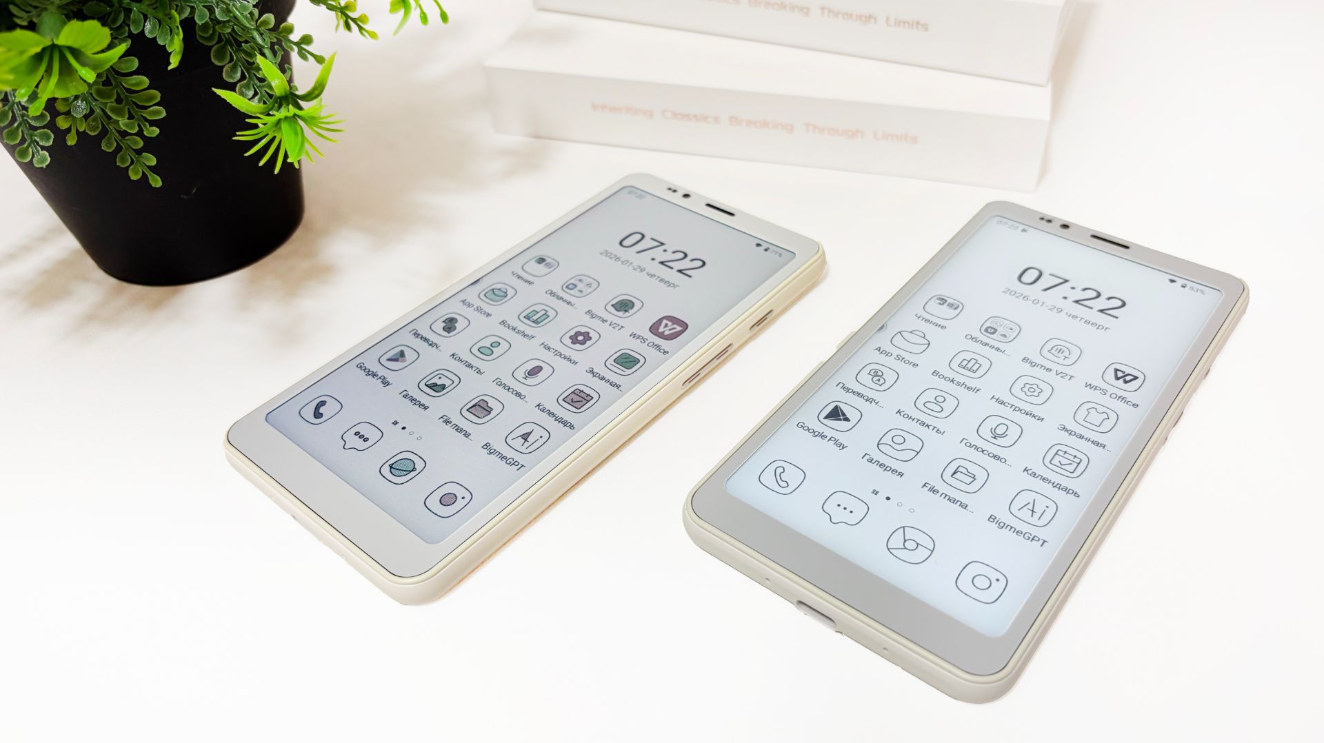 ЦВЕТНОЙ ИЛИ ЧБ? Так ли очевиден выбор? Bigme HiBreak S - смартфон-ридер