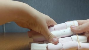 как сделать плод из маршмелоу