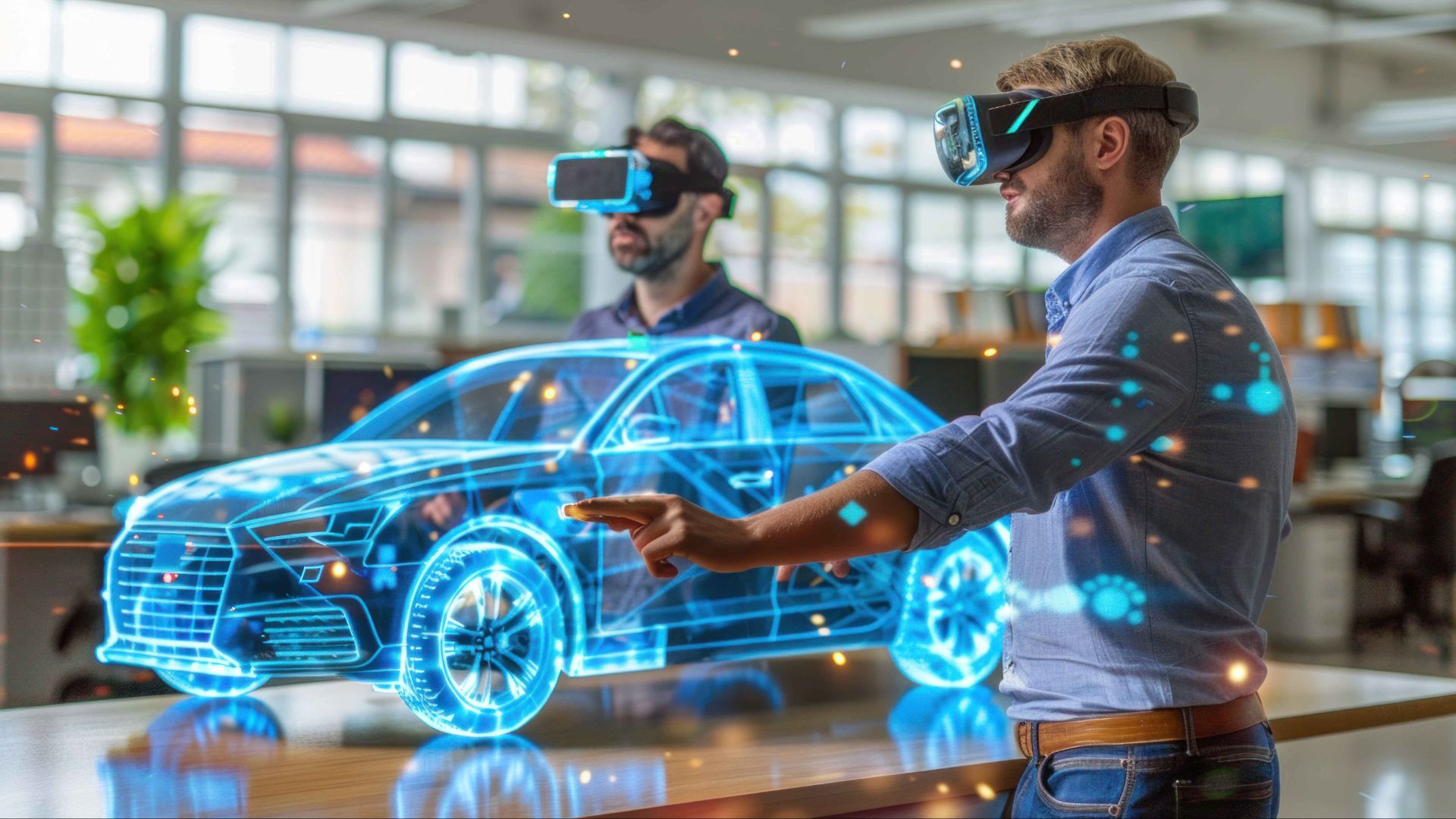 Виртуальная реальность и модели машин в 64 масштабе