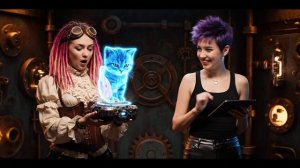 🎬 Голографический Питомец 😉🦖