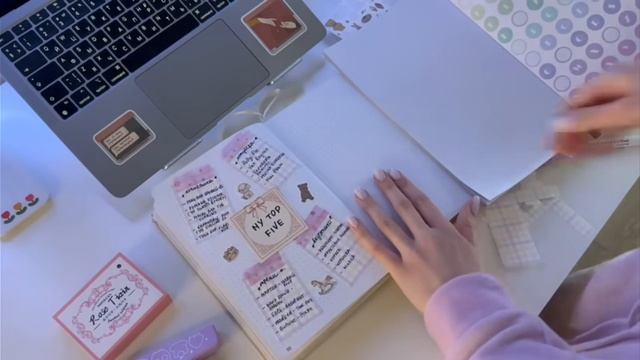 Polly Pie / идеи для зополнения блокнота смотреть онлайн