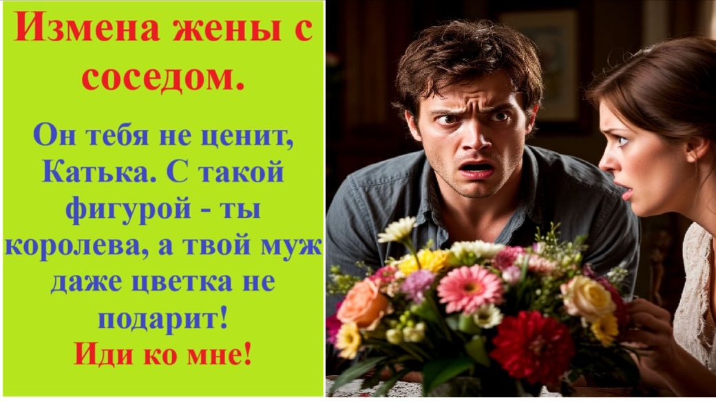 История из жизни. Жена изменила с соседом. Аудиорассказы слушать онлайн