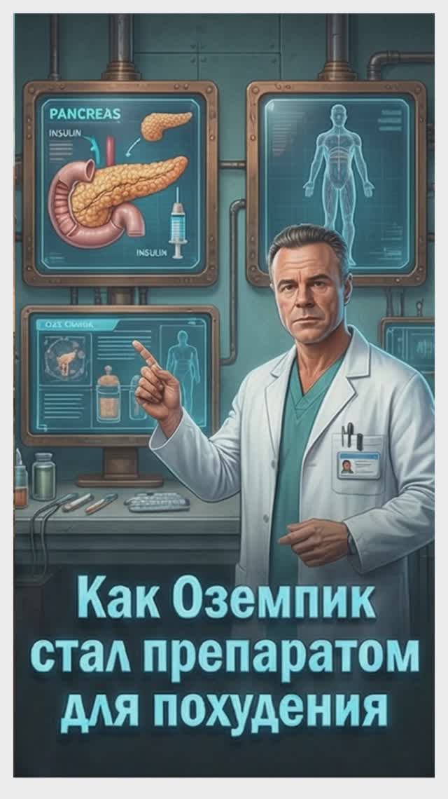 Как Оземпик стал препаратом для похудения