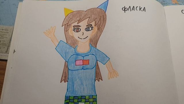 Нарисованные персонажи всего человека Скретч и Фласка. Нарисованные персонажи всего человека Скретч и Фласка.