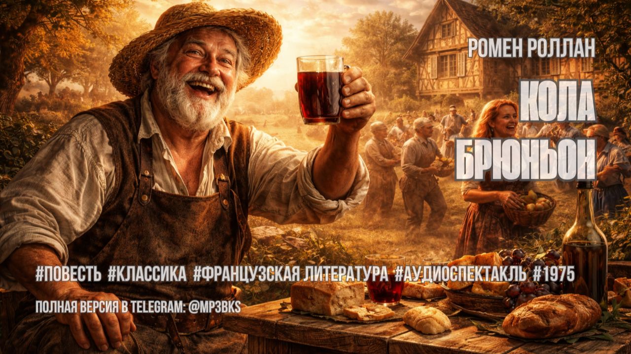 Аудиоспектакль. Ромен Роллан — «Кола Брюньон»