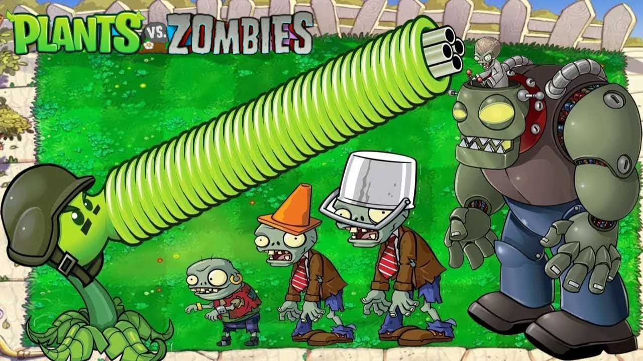 Зомби против растений! Plants vs Zombies ПвЗ PvZ Растения против Зомби смотреть онлайн