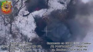 🎮В Харьковской области ударами оптоволоконных FPV-дронов "КВН" уничтожена САУ 2С1 "Гвоздика" ВСУ…❌