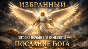 ИЗБРАННЫЙ 🌙 СЕГОДНЯ НОЧЬЮ ВСЁ ИЗМЕНИТСЯ — ПОСЛАНИЕ БОГА