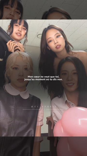 Часть 1  BLACKPINK - The Happiest Girl  Traduction française  blackpink thehappiestgirl 