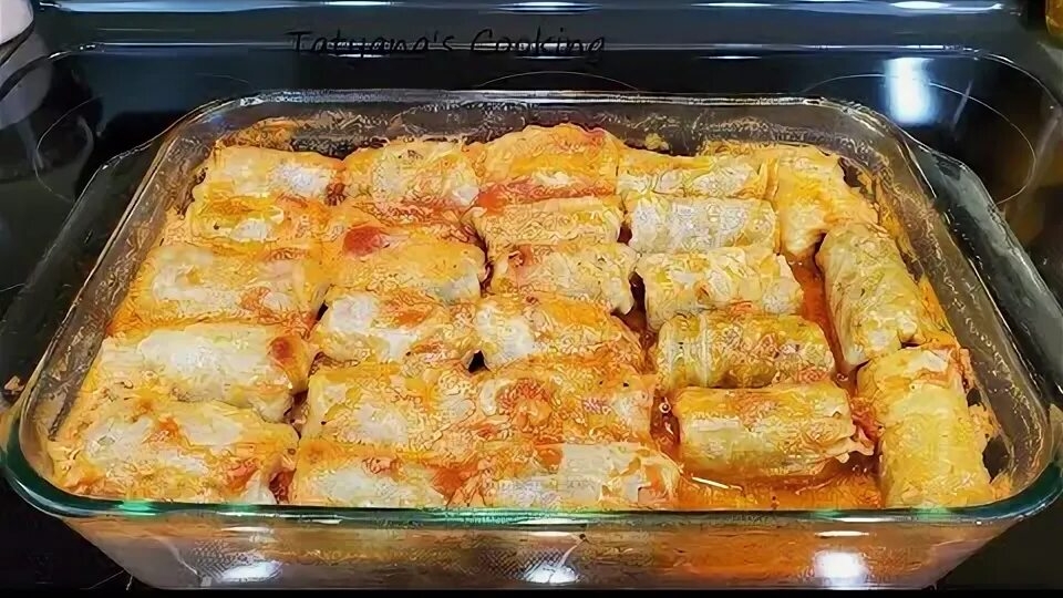 Запечённые голубцы в духовке 😌