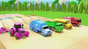 Мультики для детей, мультики про машинки, мультфильмы для малышей, музыкальные мультики