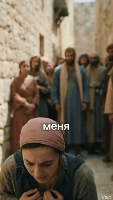 Иисус исцеляет женщину с кровотечением Марка 525-34 библия фильм