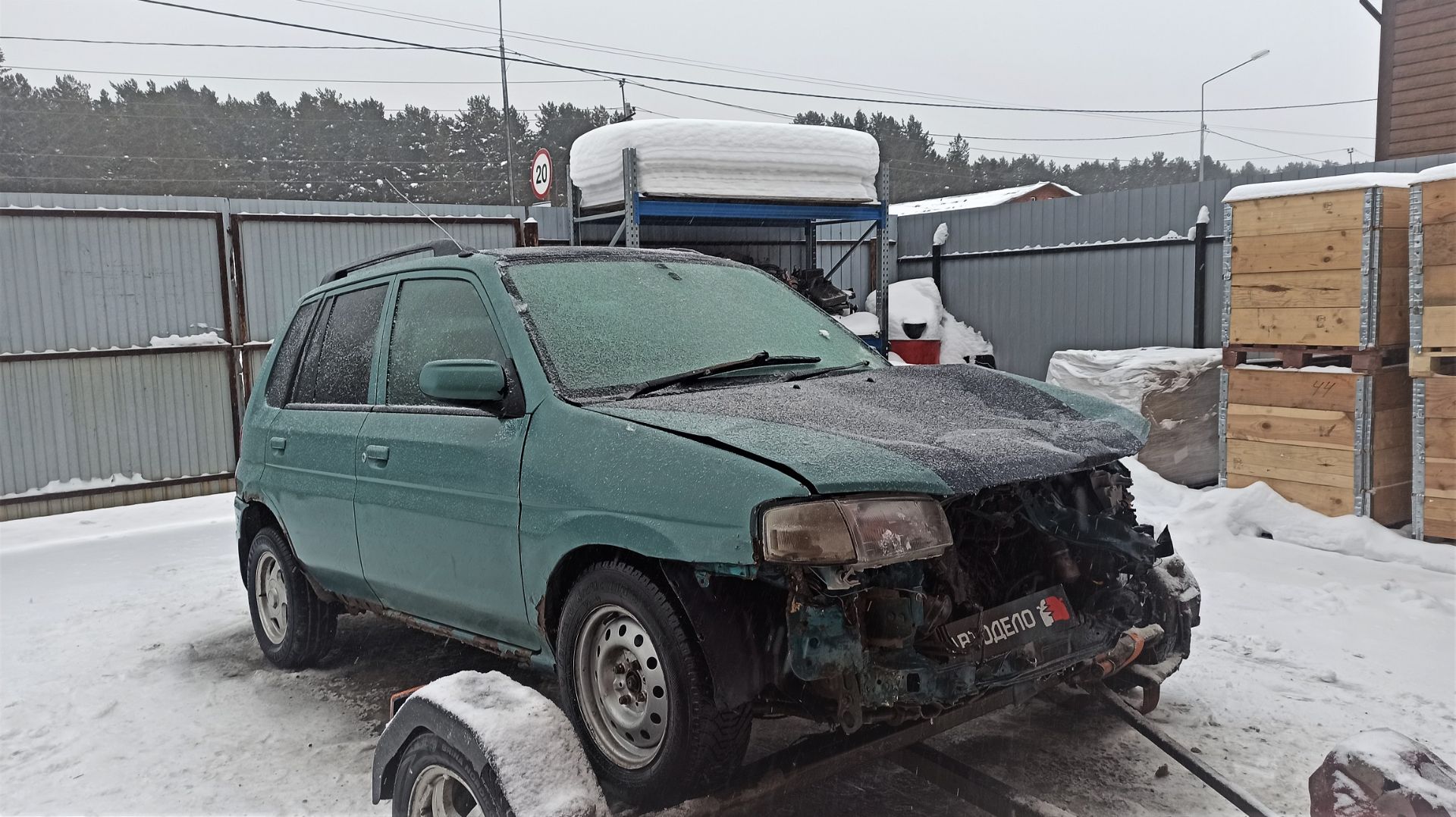 Разбор Mazda Demio DW I E-DW3W GF-DW3W 1997 г.в B3-ME 1.3L 83 л.с. АКПП