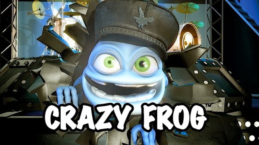 Crazy Frog спасительный танец.