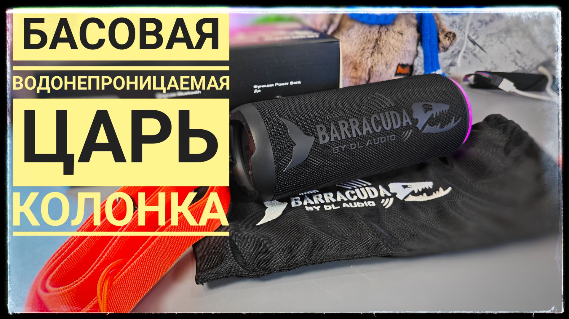 Убийца JBL. Басовая и водостойкая колонка от DL Audio Barracuda Portable Speaker