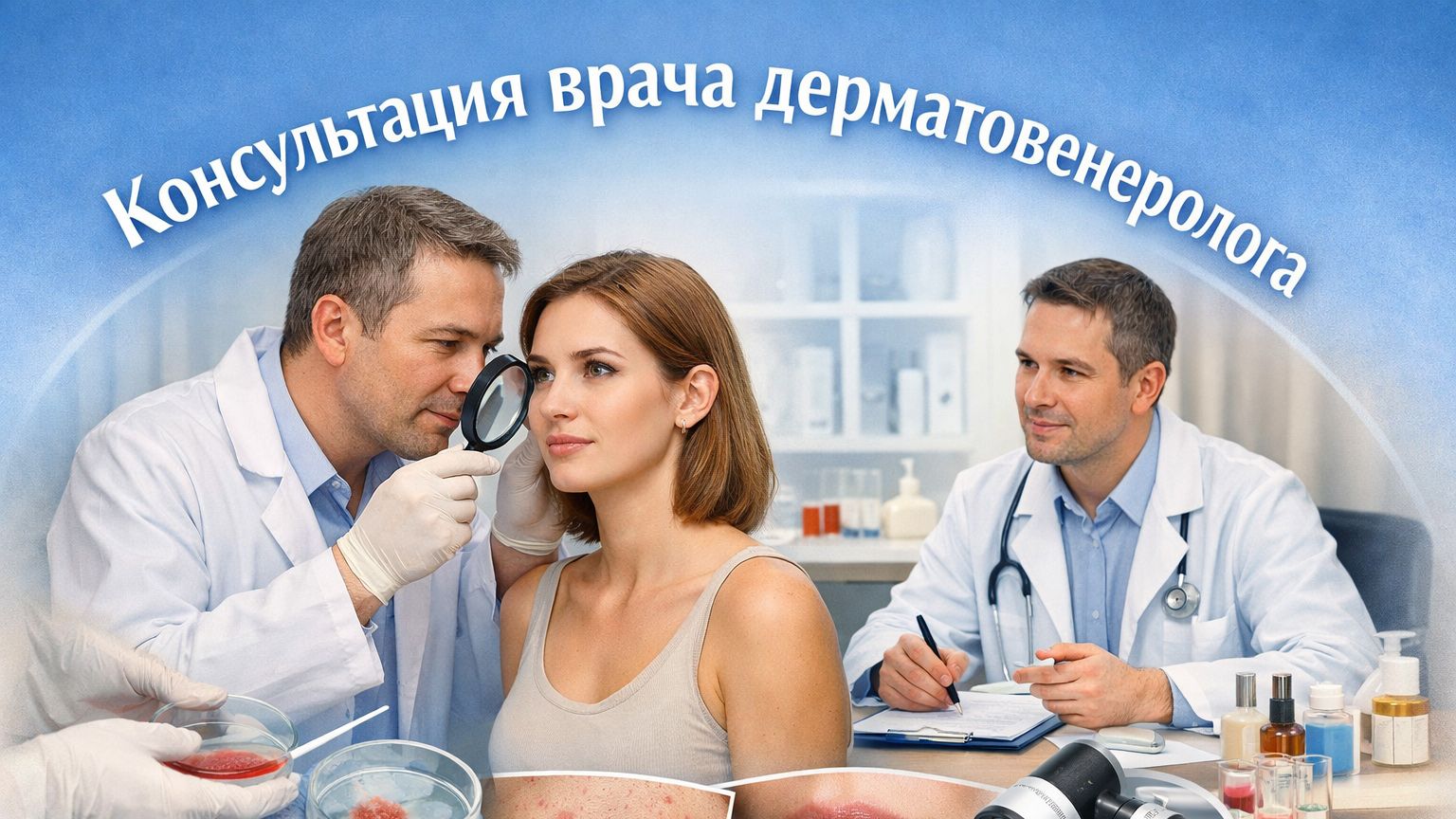 Консультация врача дерматовенеролога