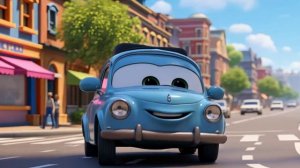 Неоновые машинки мультик