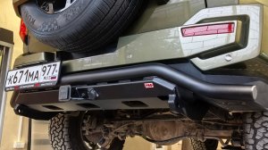 Tank 400: ставим задний лёгкий силовой бампер РИФ