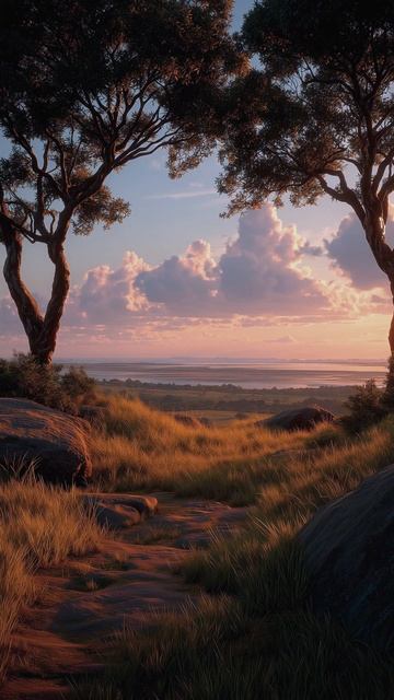 Розовый вечер