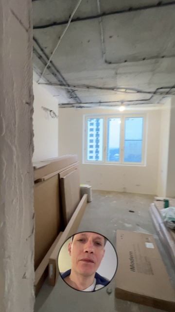 Механизированная шпаклевка и покраска квартиры 96 м² | Пушкино ЖК Премиум | Частный мастер смотреть онлайн