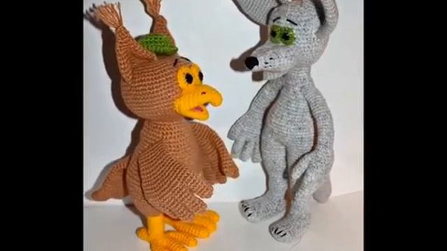 разговор Волчонка с Филином . Большой Ух по одноименному советскому мультфильму