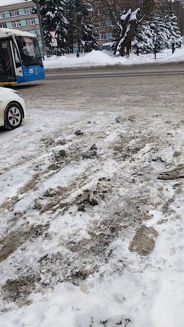 тролза мегаполис проезжает мимо, маршрут 4, город Подольск смотреть онлайн