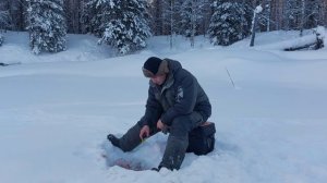 Поехали на рыбалку в -30