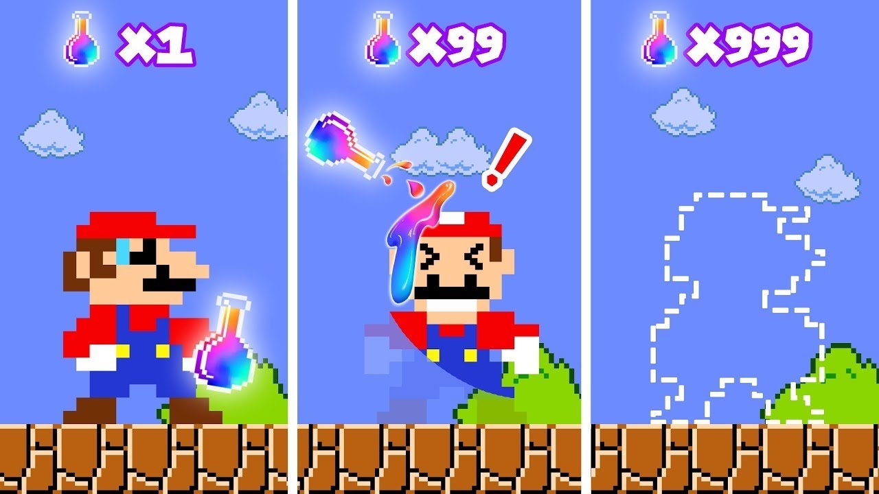 🥷Марио и элексир невидимки 🤣 смотреть онлайн